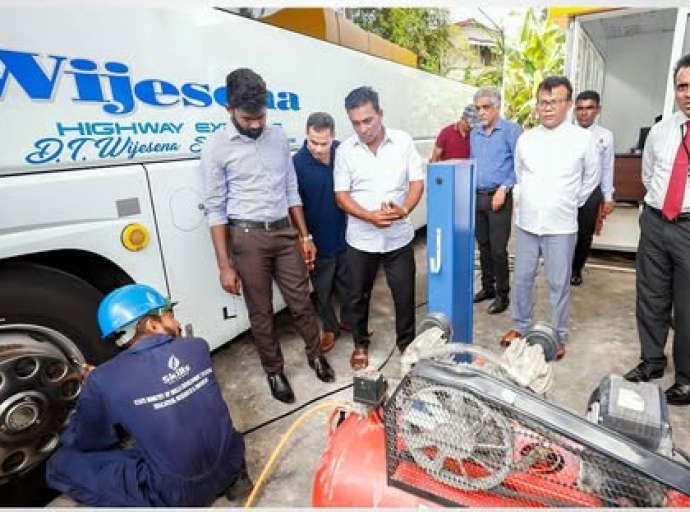 மாகும்புர பல்வகை போக்குவரத்து மையத்திலிருந்து புறப்படும் பேருந்துகளின் தரத்தை பரிசோதிக்கும் முன்னோடித் திட்டம் ஆரம்பம்